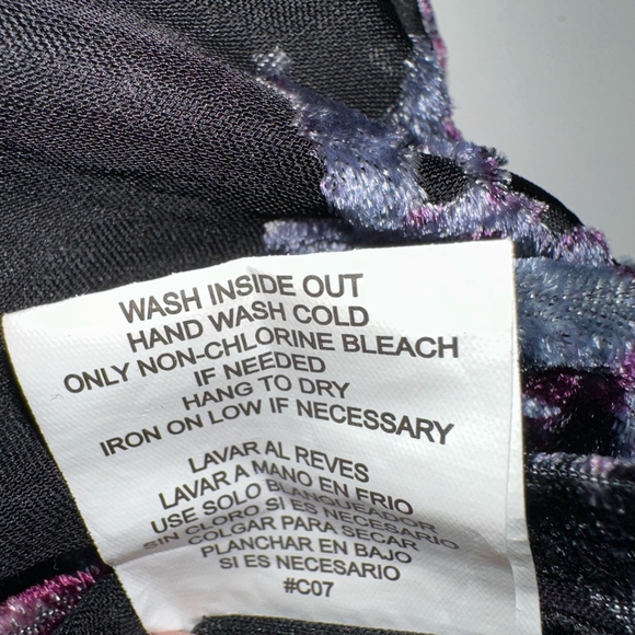 Women's AS U WISH Jumpsuit Romper, M, Black and Purple Shorts - Picture 5 of 10